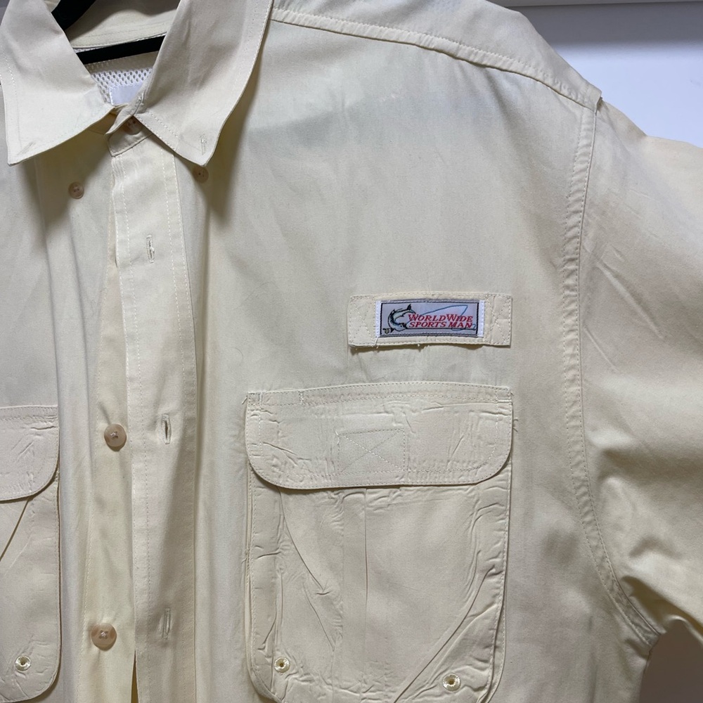VINTAGE World Wide Sportsman fishing shirt